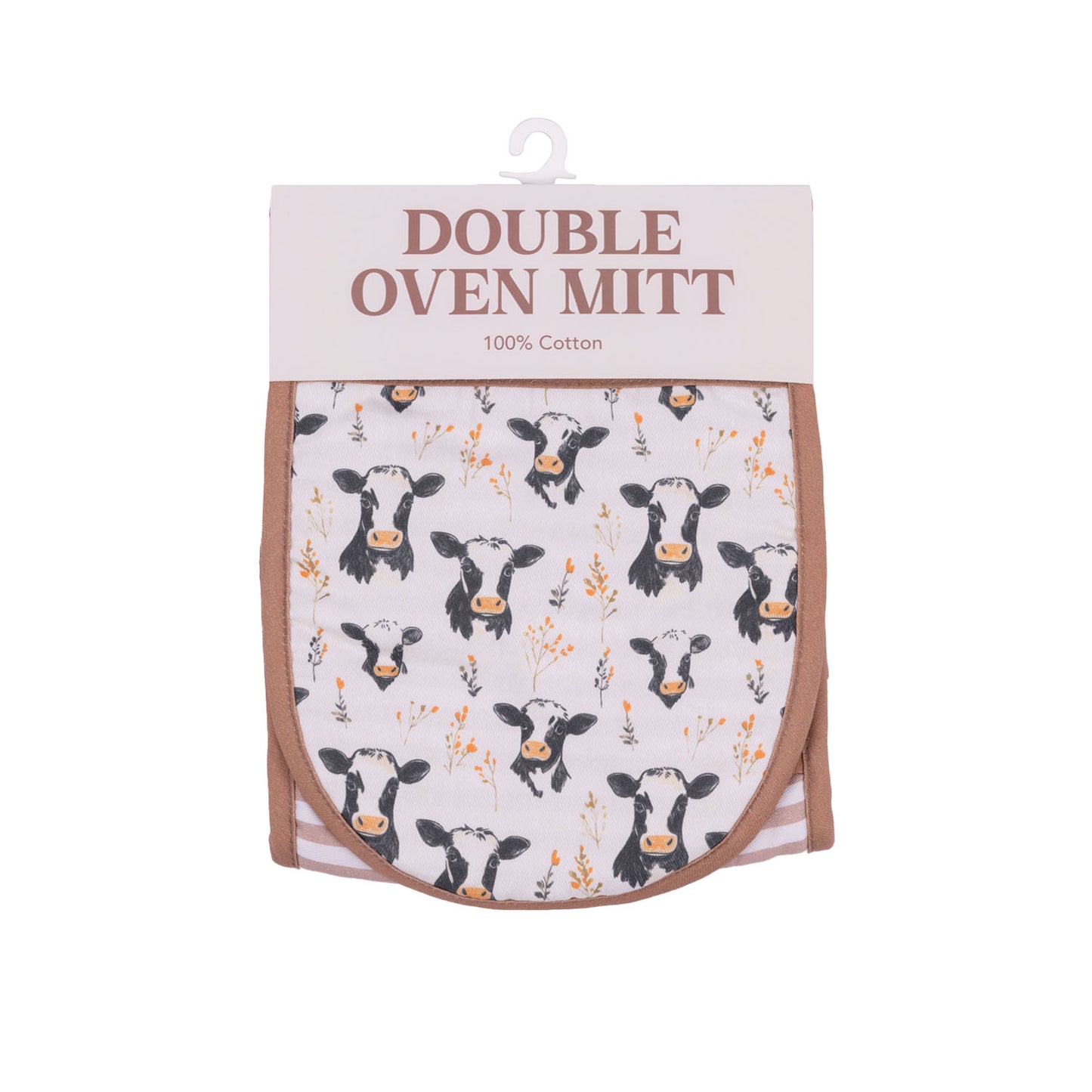 Double Oven Mitt - Cows