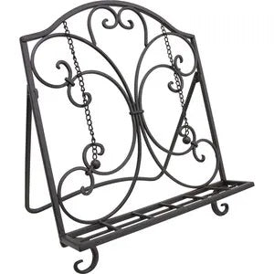 Wrought Iron Book Stand