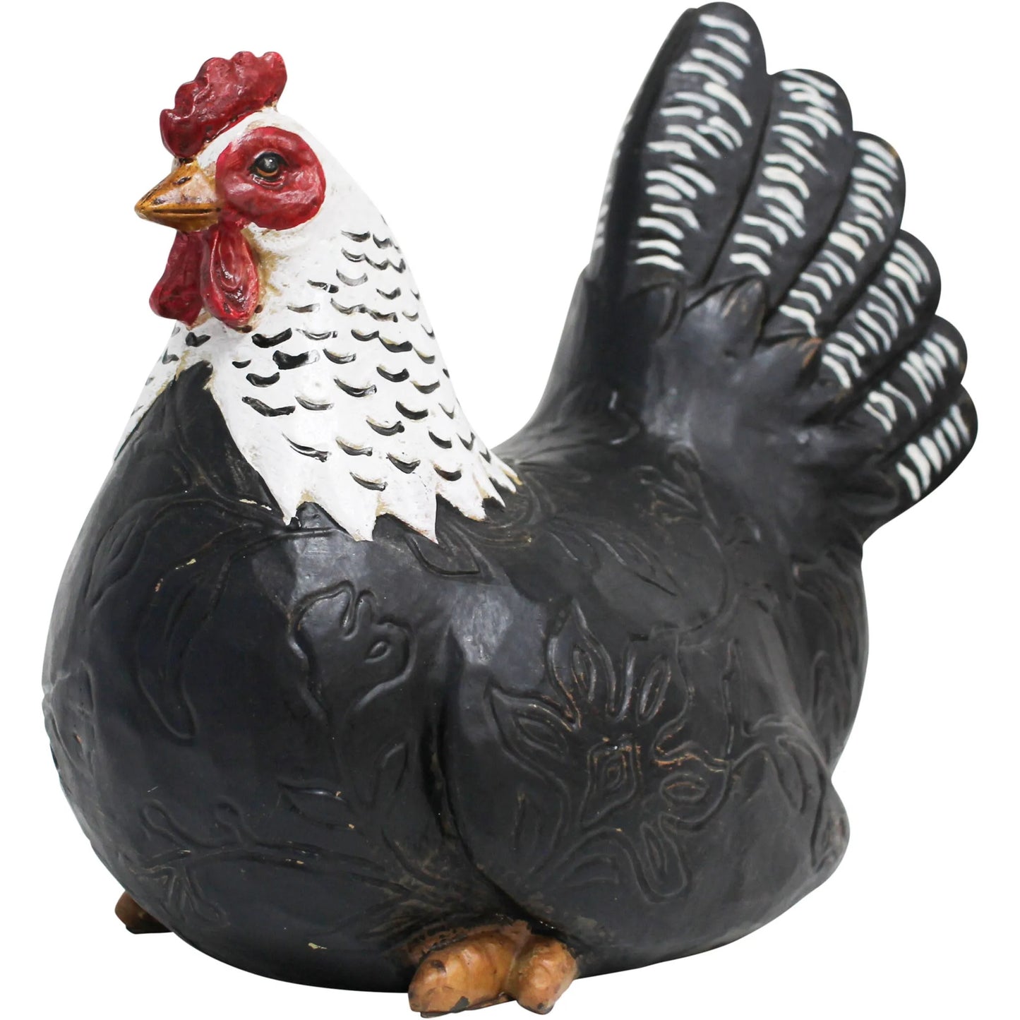 Sitting Chicken  - Black