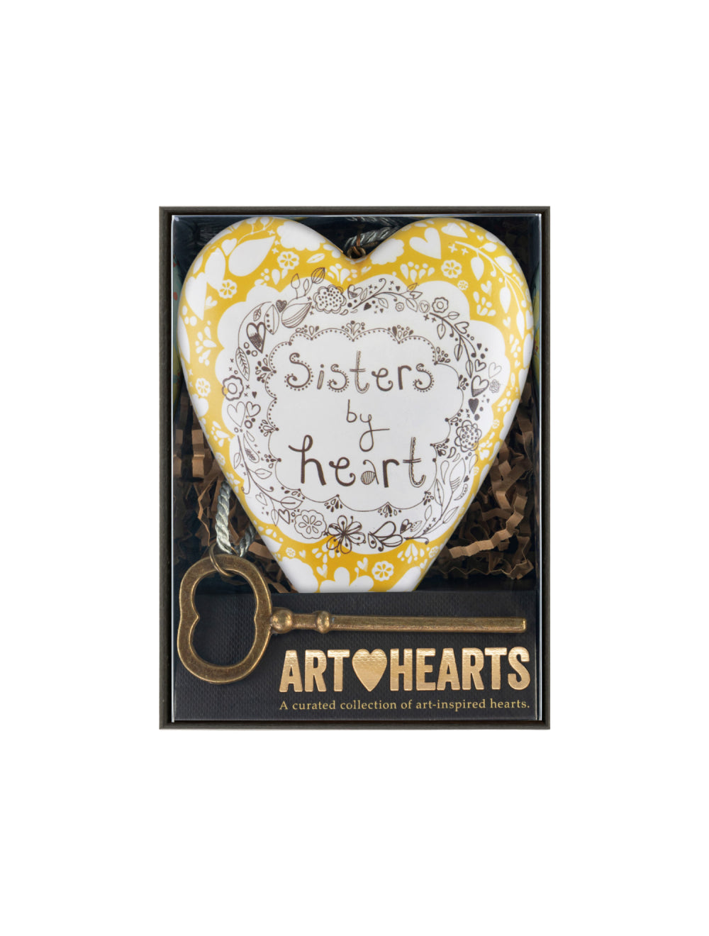 Demdaco Art Heart - Sisters by Heart