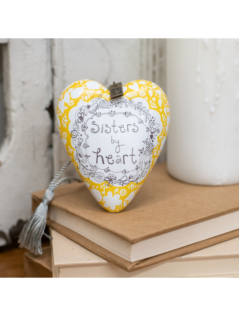 Demdaco Art Heart - Sisters by Heart