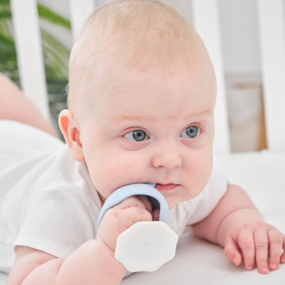 Mombella Mushroom Teether - Iron Grey