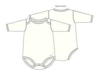 Merino Bodysuit - Long Sleeve
