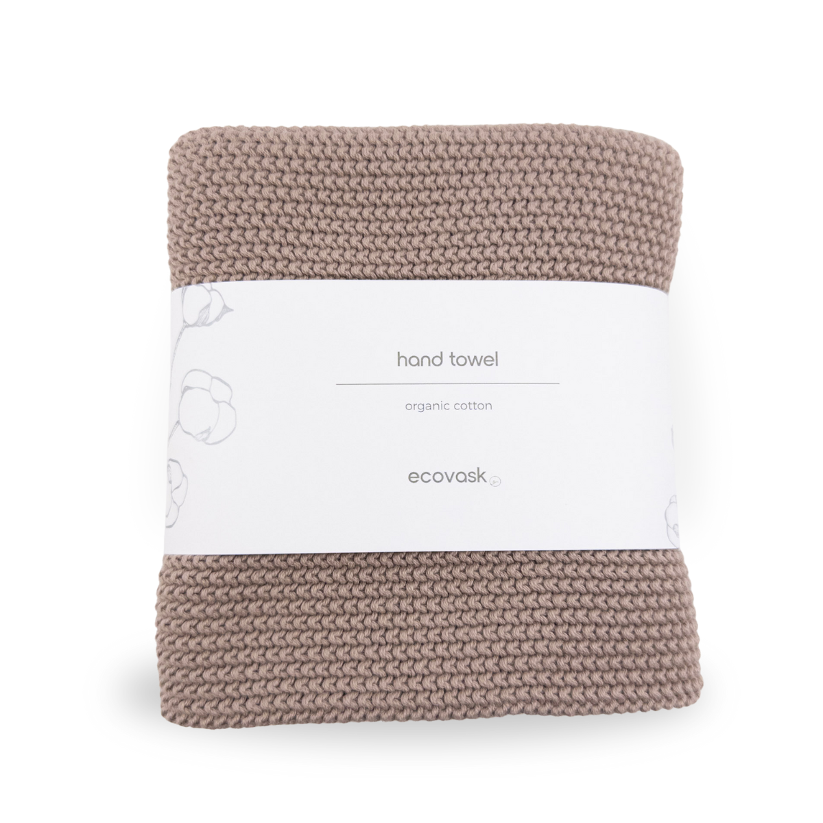 Ecovask Hand Towel - Hummus