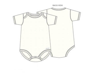 Merino Bodysuit - Short Sleeve