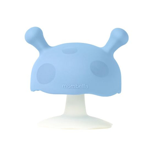 Mombella Mushroom Teether - Blue