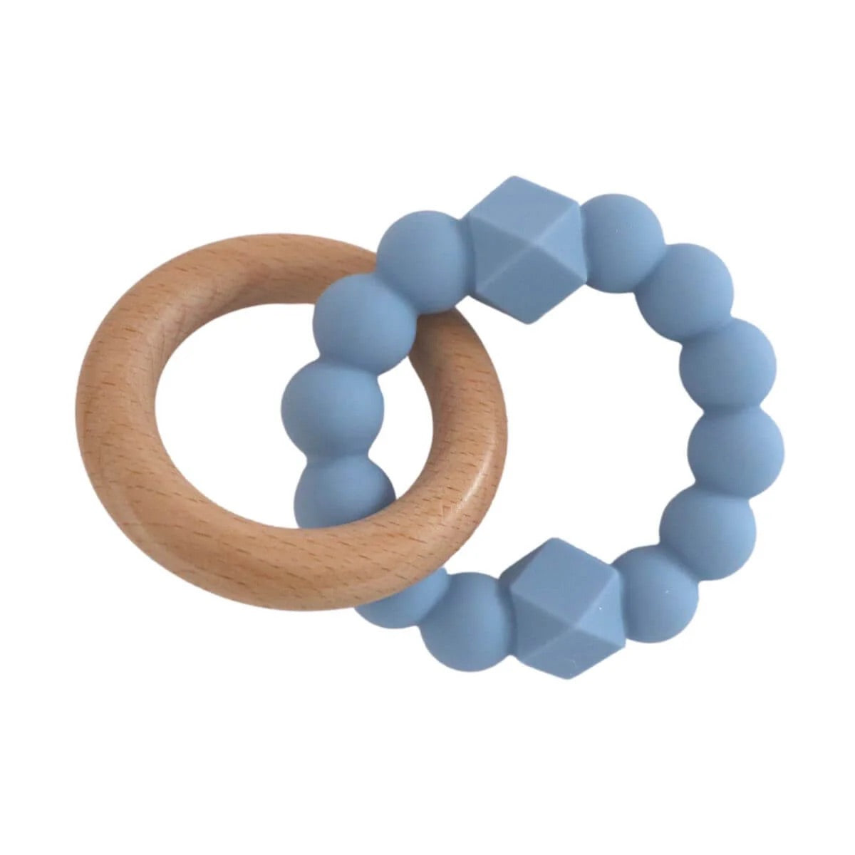 Jellystone Moon Teether - Soft Blue
