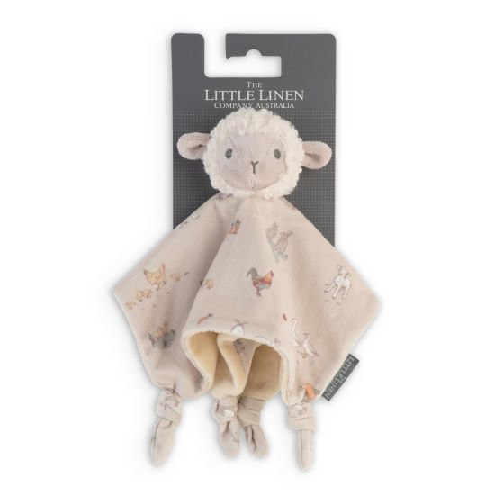 Farmyard Lamb Lovey - The Little Linen Company