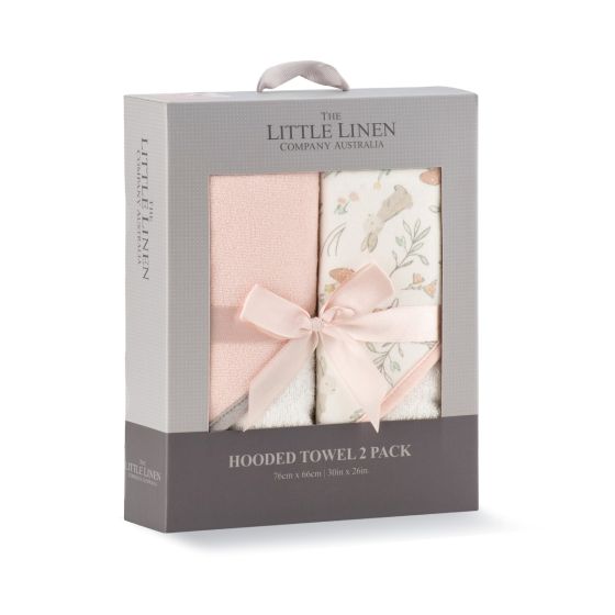 Hooded Towel Harvest Bunny -  Little Linen Company