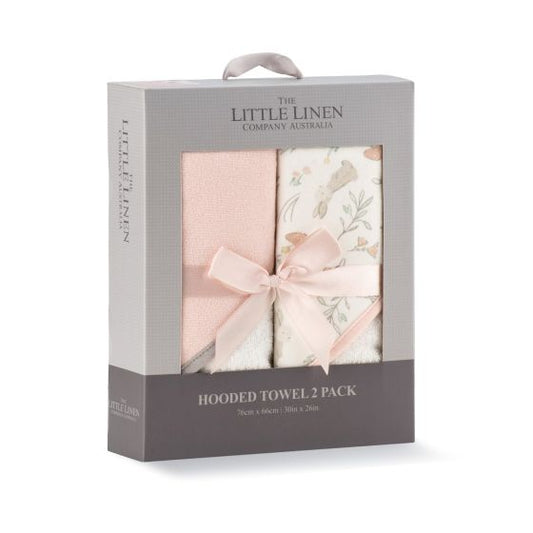 Hooded Towel Harvest Bunny -  Little Linen Company