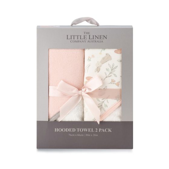 Hooded Towel Harvest Bunny -  Little Linen Company