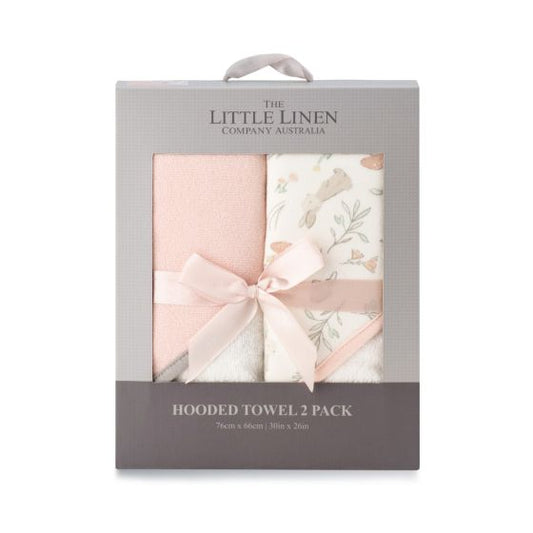 Hooded Towel Harvest Bunny -  Little Linen Company