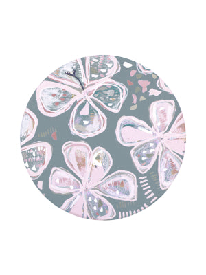 Ceramic Love Vera Coasters - Teal Floral