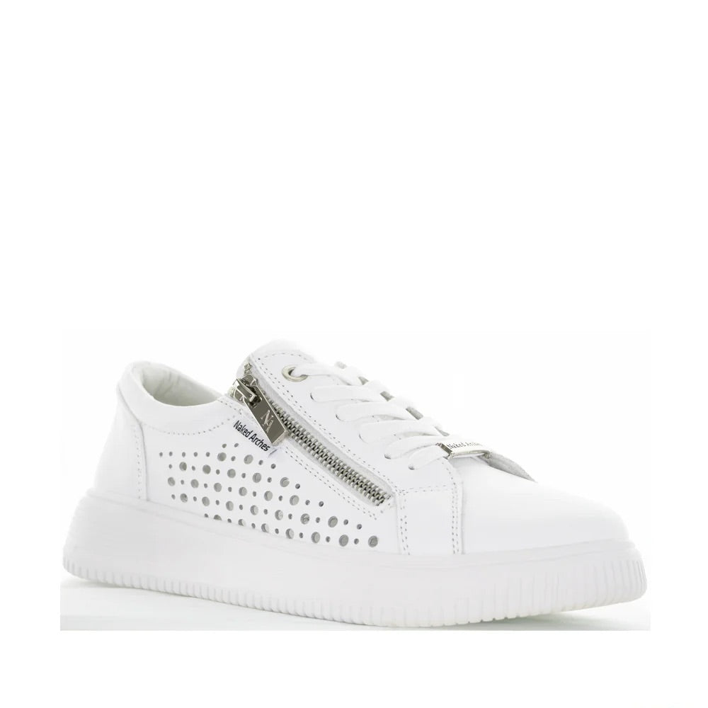 Naked Arches Shoes - Noble White