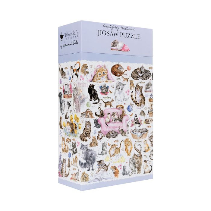 Wrendale Designs Jigsaw Puzzle - Feline Friends