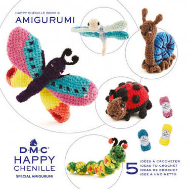 DMC Happy Chenille Amigurumi Pattern Book #5