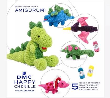 DMC Happy Chenille Amigurumi Pattern Book #2