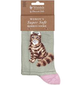 Wrendale Designs Ladies Socks - Feline Fabulous