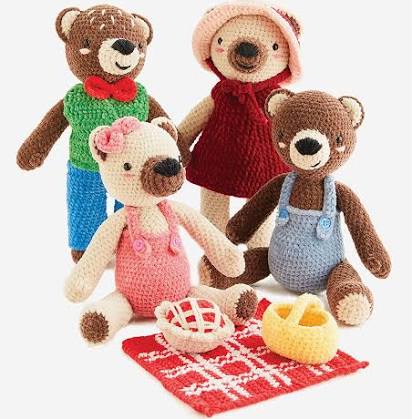 DMC Happy Chenille Amigurumi Pattern Book #6