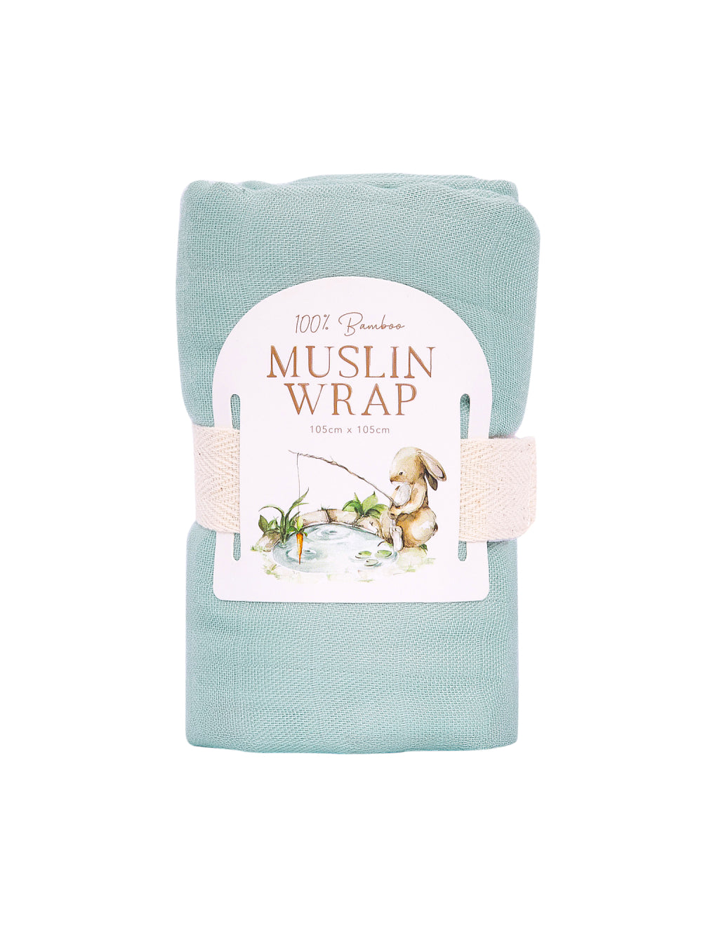 Tiny Wonders Bamboo Muslin Baby Wrap - Sage